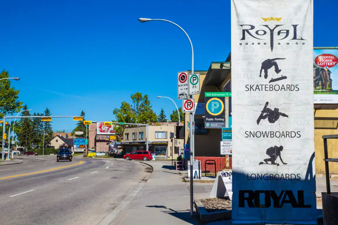 Bridgeland/Riverside community in Calgary